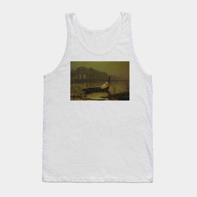 The Lady of Shalott by John Atkinson Grimshaw Tank Top by Classic Art Stall